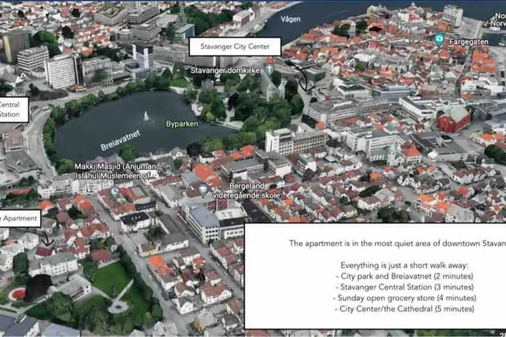 Apartament Bjorn'S Sanctuary - City Center Stavanger Zewnętrze zdjęcie